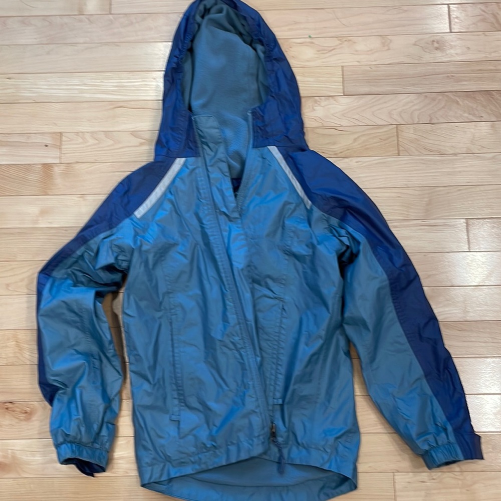 LL bean size 8 insulated rain jacket
